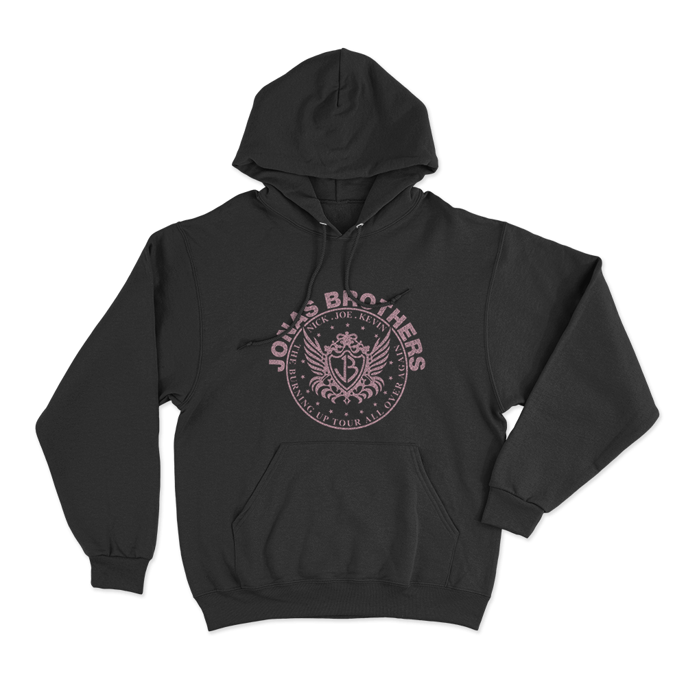 JB Crest Unisex Hoodie Black JB Crest Unisex Hoodie Black