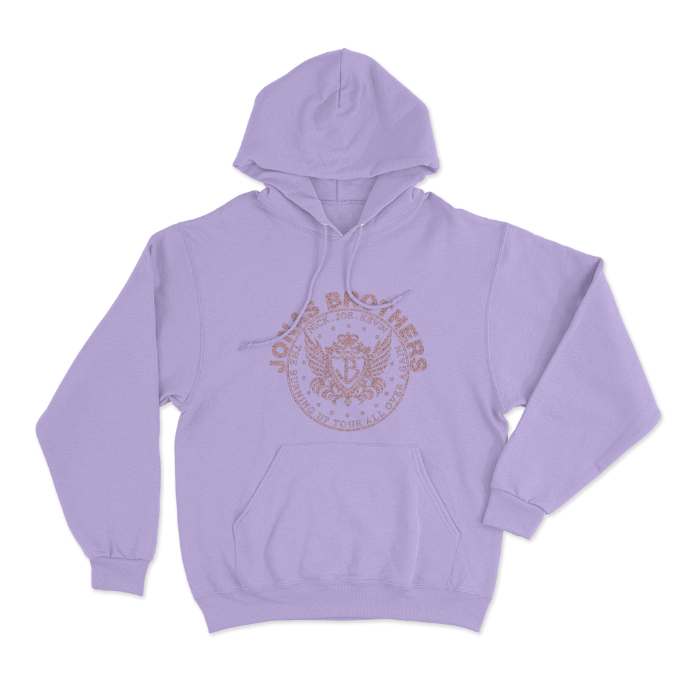 JB Crest Unisex Hoodie Purple JB Crest Unisex Hoodie Purple