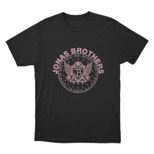 JB Crest Unisex T Shirt Black