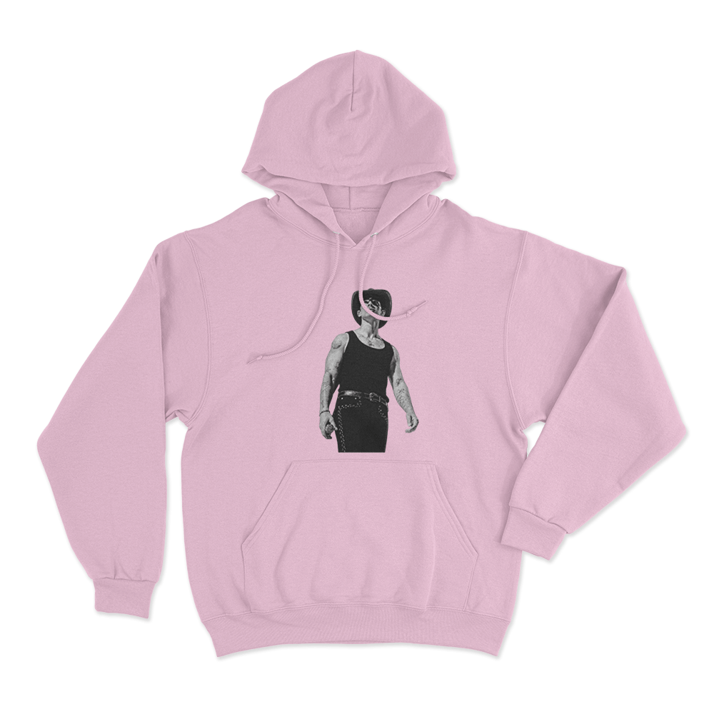 Joe Portrait Unisex Hoodie Pink Joe Portrait Unisex Hoodie Pink