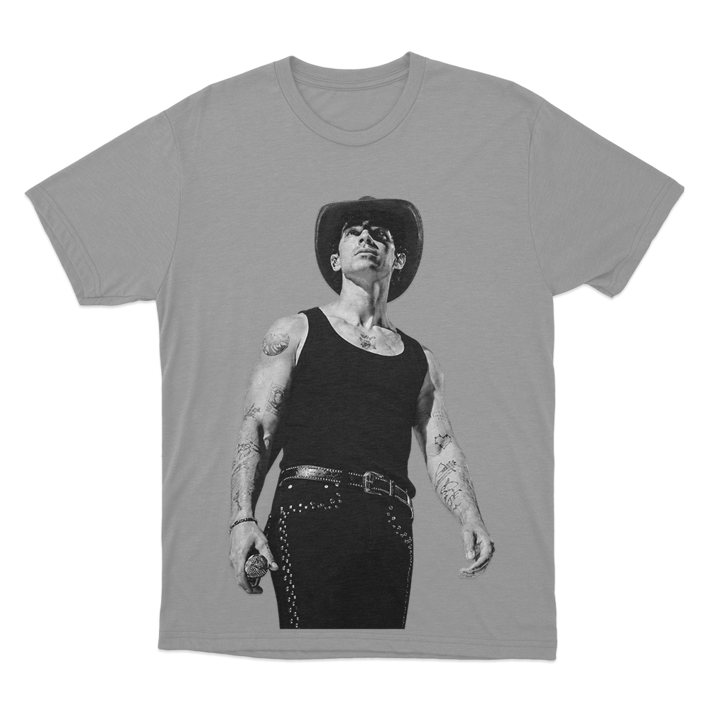 Joe Portrait Unisex T Shirt Grey Joe Portrait Unisex T Shirt Grey