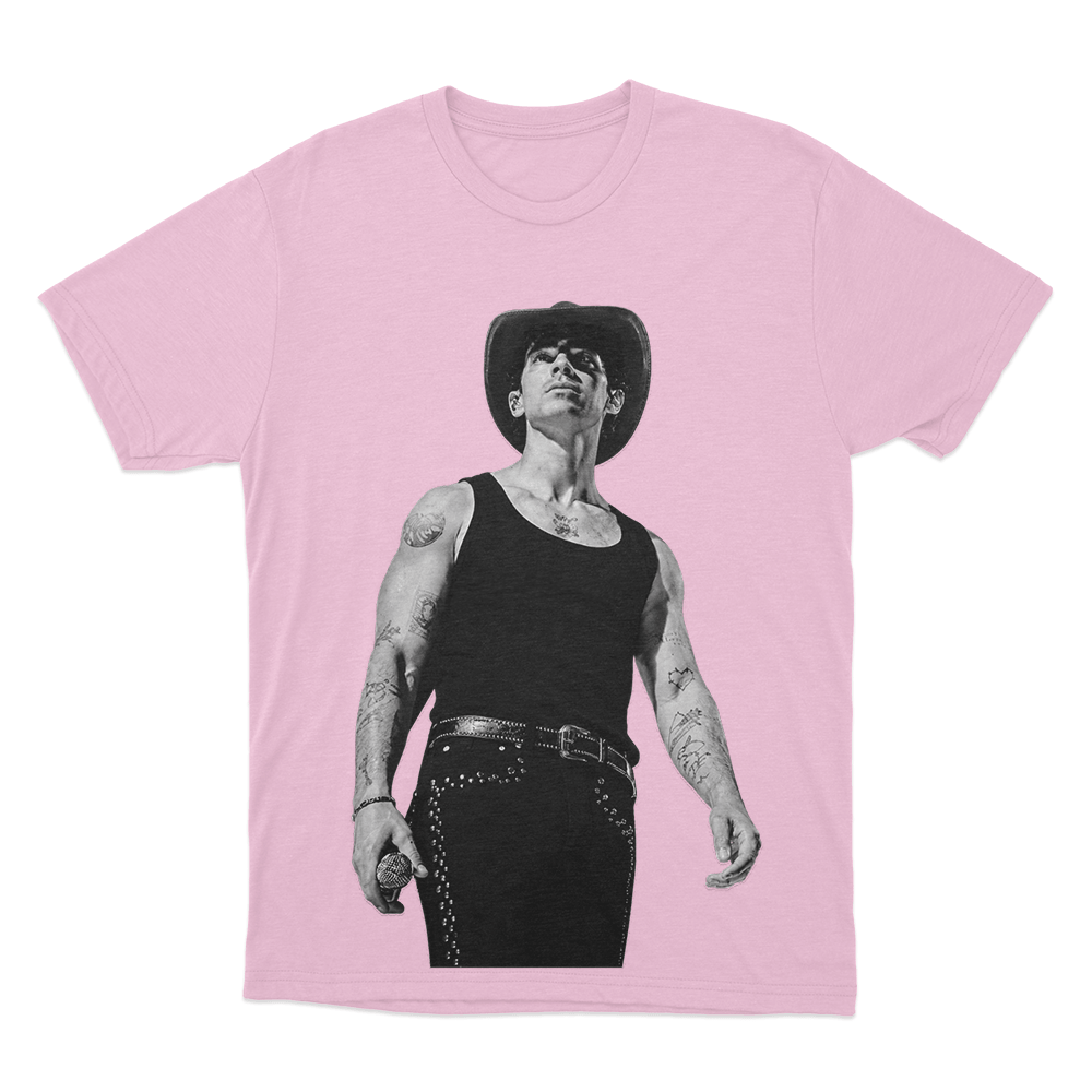 Joe Portrait Unisex T Shirt Pink Joe Portrait Unisex T Shirt Pink