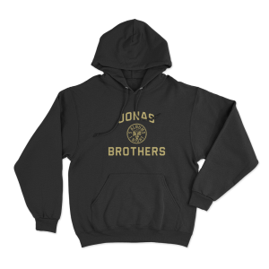 Jonas Brothers Emblem Unisex Hoodie Black