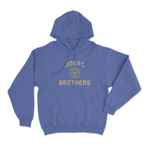 Jonas Brothers Emblem Unisex Hoodie Blue