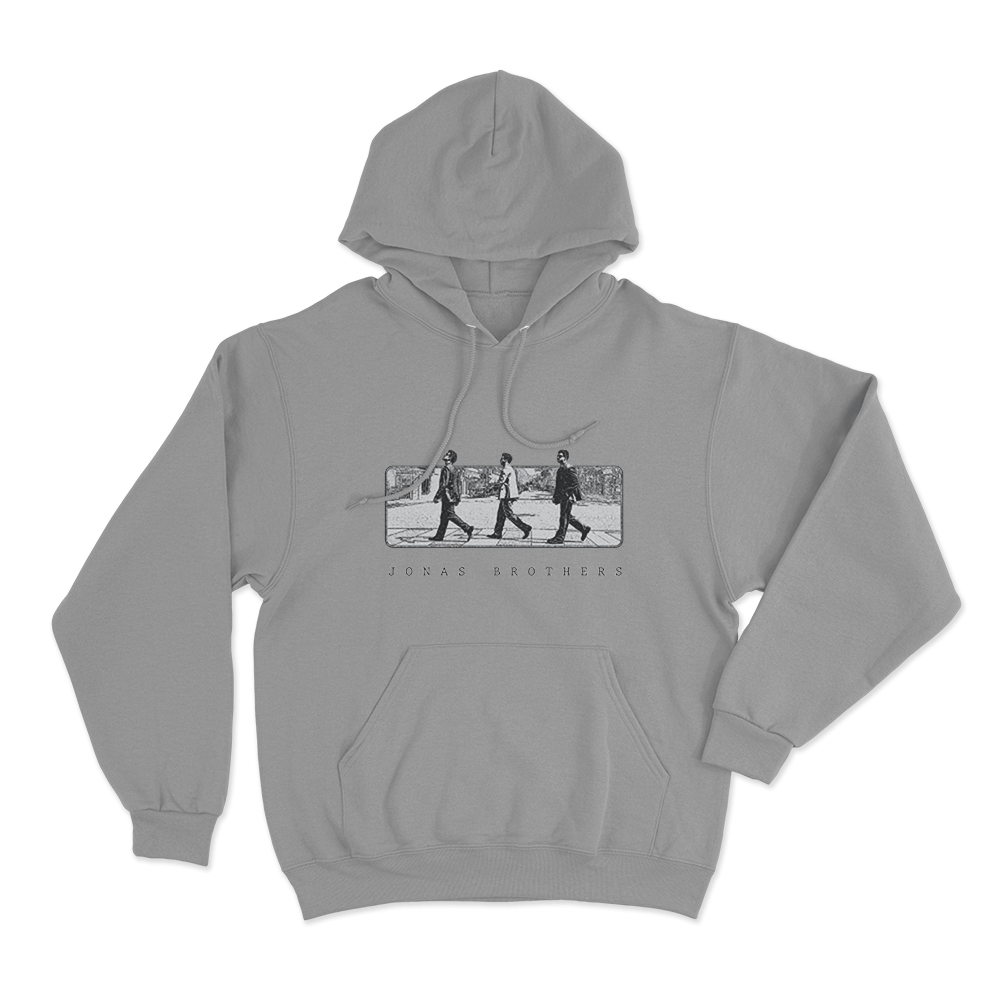 Jonas Road Tour Unisex Hoodie Grey Jonas Road Tour Unisex Hoodie Grey