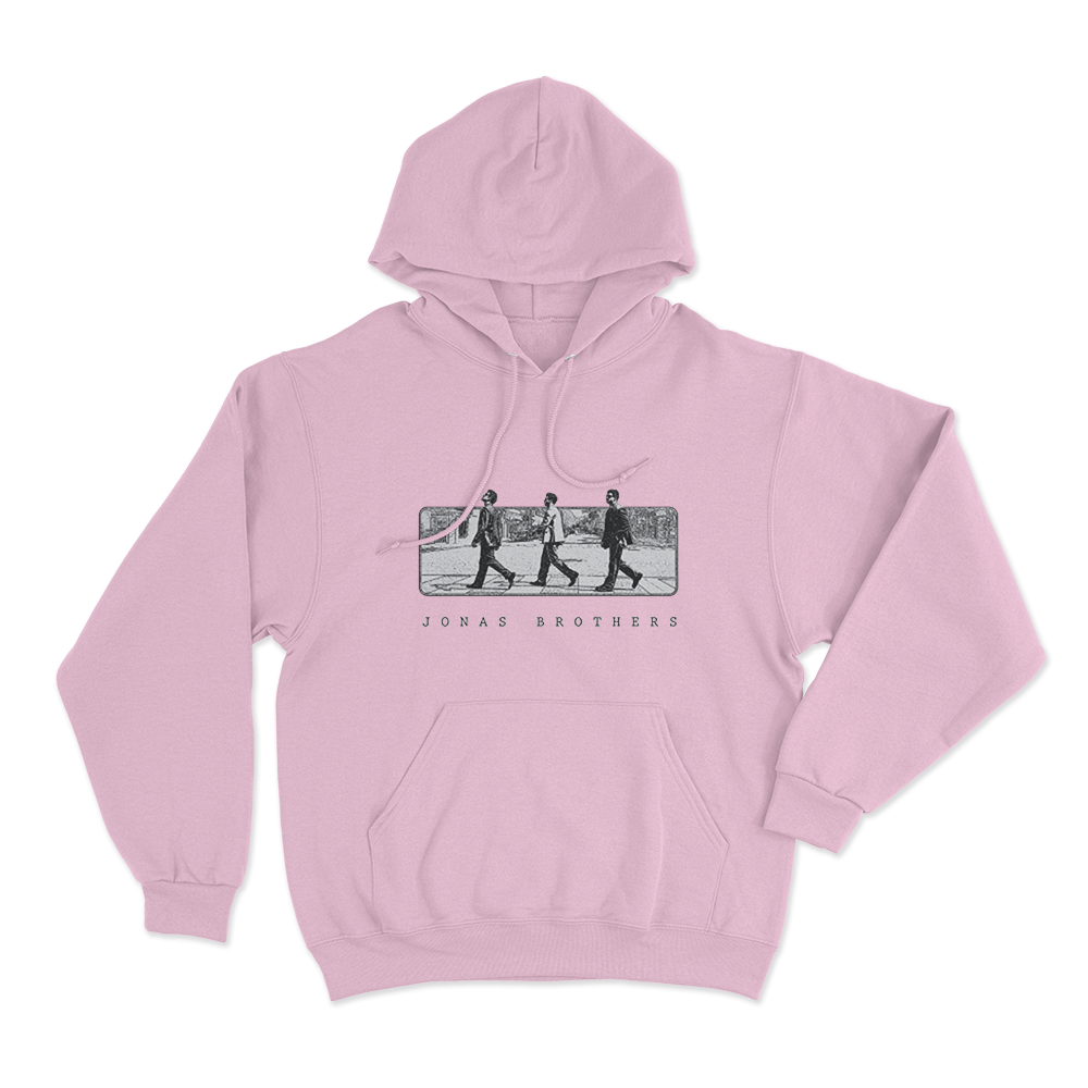 Jonas Road Tour Unisex Hoodie Pink Jonas Road Tour Unisex Hoodie Pink