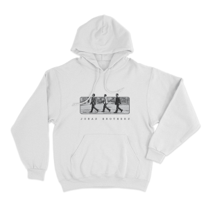 Jonas Road Tour Unisex Hoodie White