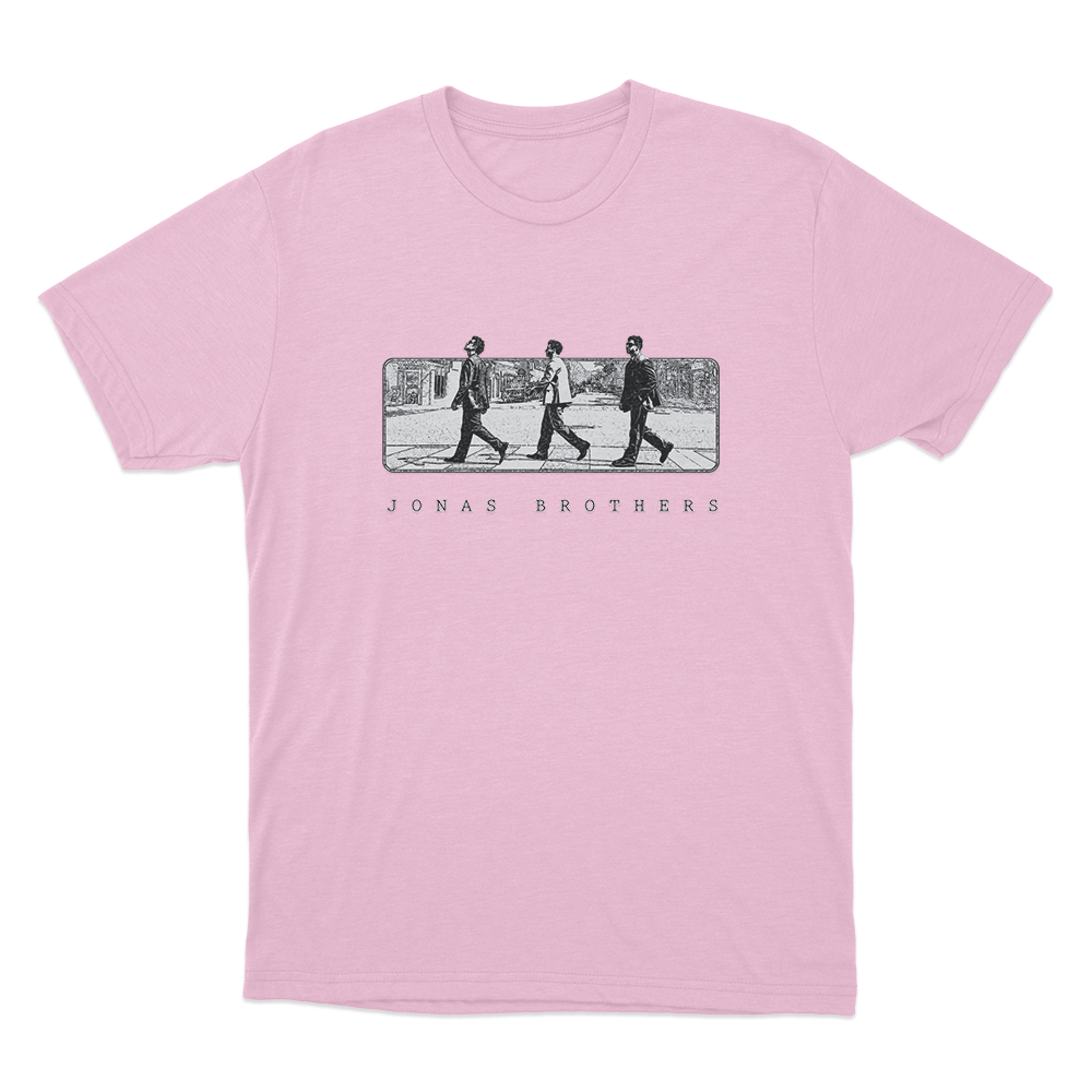 Jonas Road Tour Unisex T Shirt Pink Jonas Road Tour Unisex T Shirt Pink