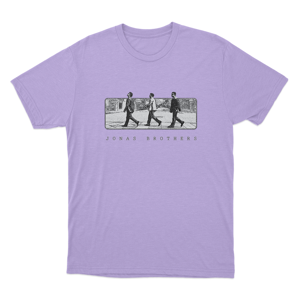 Jonas Road Tour Unisex T Shirt Purple Jonas Road Tour Unisex T Shirt Purple