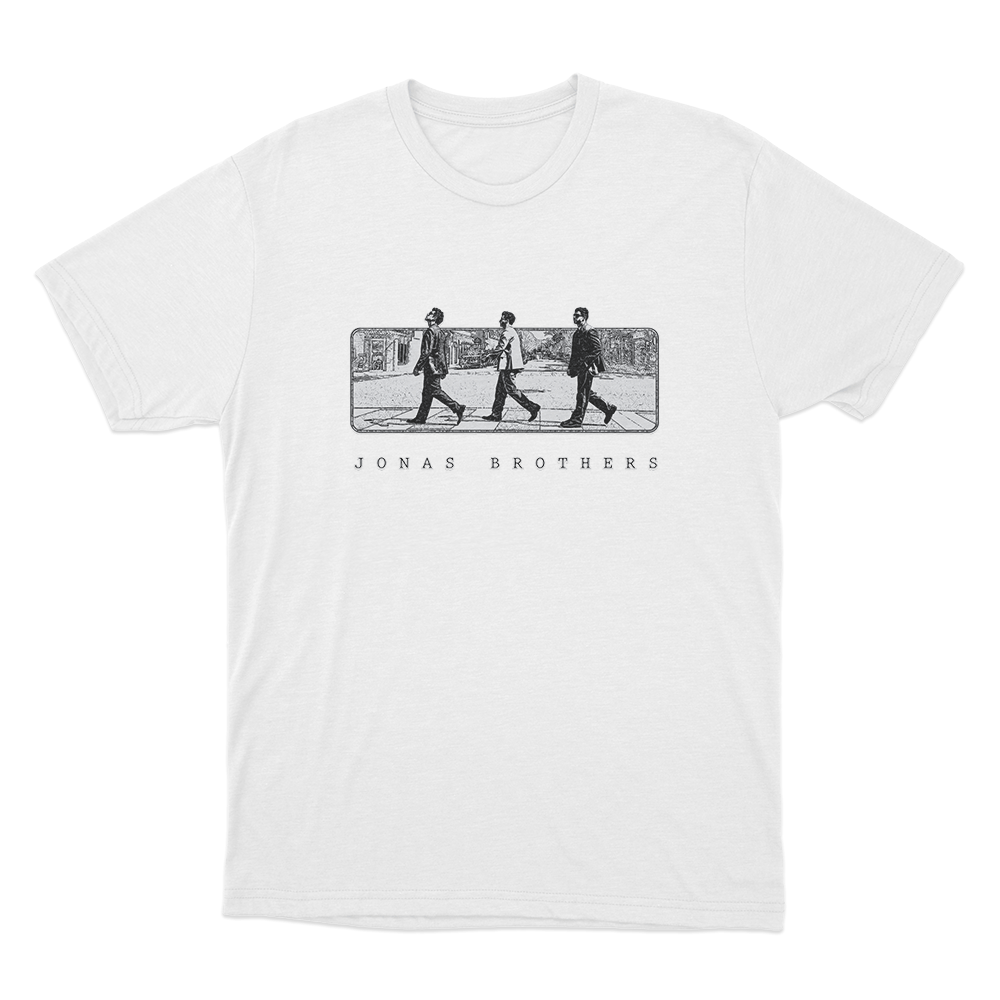 Jonas Road Tour Unisex T Shirt White Jonas Road Tour Unisex T Shirt White